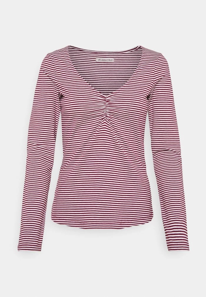 T-Shirt ANNA FIELD Anna Field Long Sleeved Top Rouge Femme | TYT-5689355